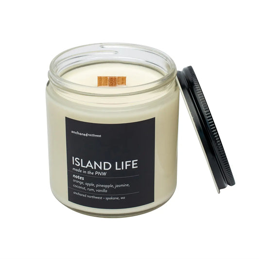 Island Life Wood Wick Soy Candle