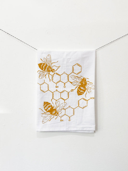 Honey Chemistry Cotton Kitchen Towel